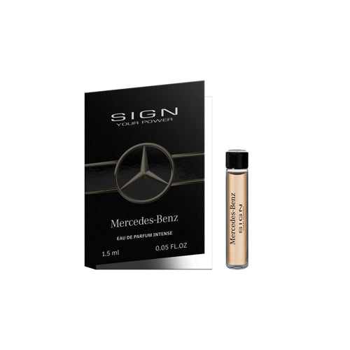 דוגמיות - סיין יור פאוור אדפ אינטנס לגבר 1.5 מ"ל - מרצדס - MIST - הבושם שלך