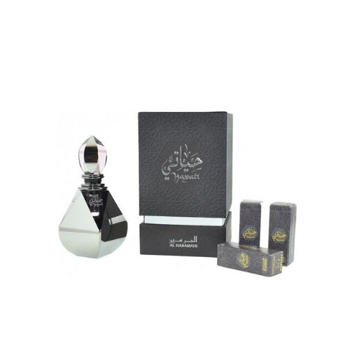 Al Haramain - Hayati Perfume Oil 4PCS Unisex 3ML + 3refillable bottles 3ML