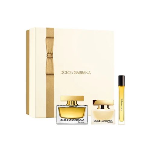 D&G - The One 3 PCS EDP For Women 75ML + HM 30ML + Mini 10ML