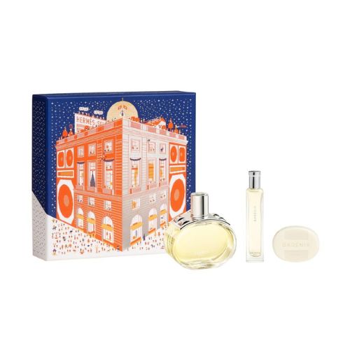 Hermes - Barenia 3PCS EDP Unisex 100ML + Mini 15ML + Soap 25Gr