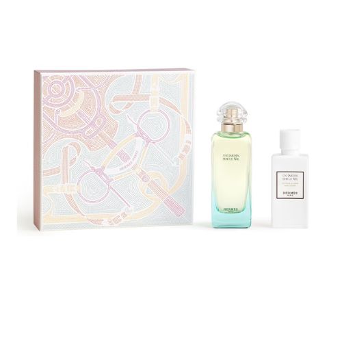 Hermes - Un Jardin Sur Le Nil 2PCS EDT For Women 100ML + Body Lotion 80ML