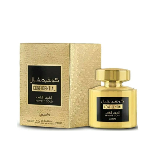 Tester - Lattafa - Confidential Private Gold EDP Unisex 100ML