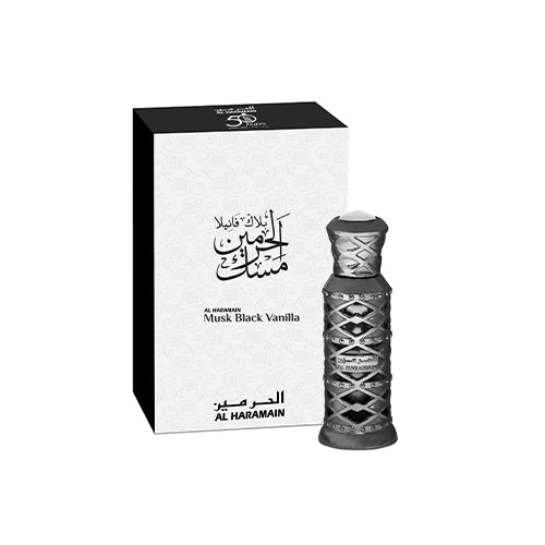Al Haramain - Musk Black Vanilla Perfume Oil Uniex 12ML