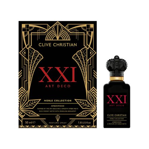 נוביל קולקשן - XXI ארט דקו אמבר ווד אדפ לגבר 50 מ''ל - קלייב כריסטיאן