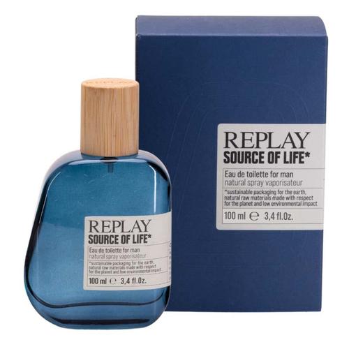 Replay - Source Of Life EDT For Men 100ML