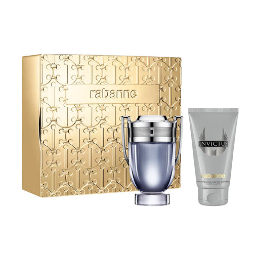 אינוויקטוס מארז 2 חלקים אדט לגבר 100 מ"ל + ג'ל רחצה 100 מ"ל - פאקו רבן