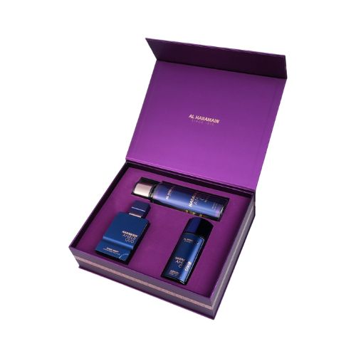 Al Haramain - Dubai Night 3PCS EDP Unisex 75ML + Mini 30ML + BS 250ML