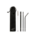 Billie Eilish - Straw 3PCS Smooth Straw + Straight Straw + Curved Straw + Cleaning Brush