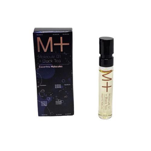 Samples - Escentric Molecule - Molecule 01 + Black Tea EDT Unisex 2ML