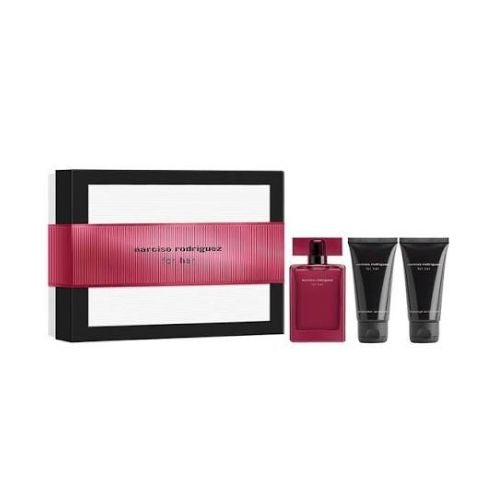Narciso Rodriguez - For Her EDP Intense 3PCS For Women 50ML + BL 50ML + SG 50ML