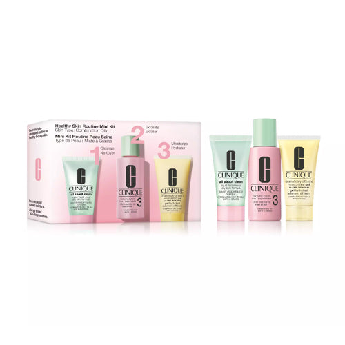 Clinique - Healthy Skin Routine Skin Type 3 Mini Kit 3PCS