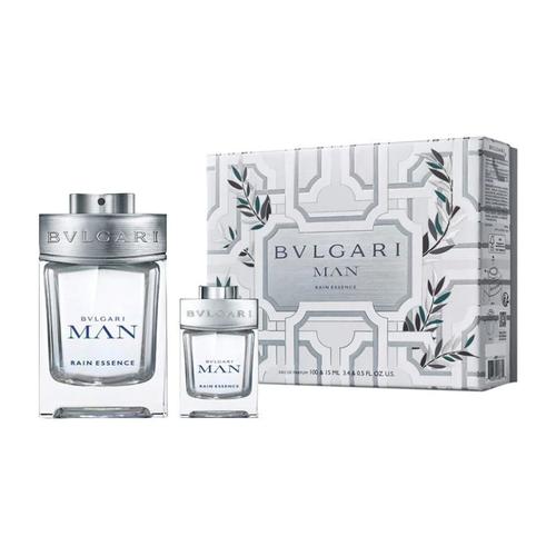 Bvlgari - Man Rain Essence 2PCS EDP For Men 100ML + Mini 15ML
