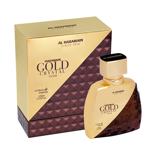 Al Haramain - Gold Crystal Oudh Extrait de Parfum For Men 100ML