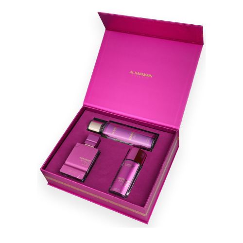 Al Haramain - Ultra Violet 3PCS EDP Unisex 75ML + 30ML + BS 250ML