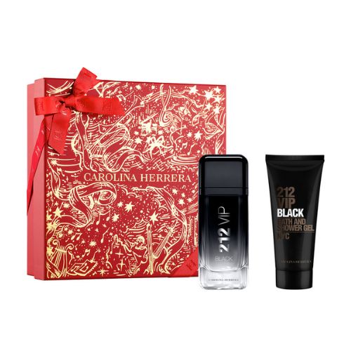 Carolina Herrera - 212 VIP Black 2PCS EDP For Men 100ML + Shower Gel 100ML