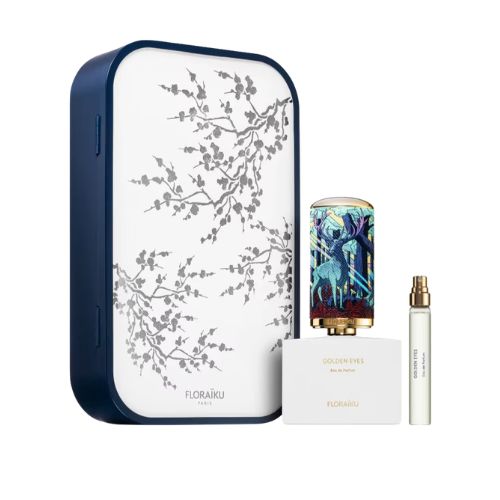 Floraiku Paris - Golden Eyes 2PCS EDP Unisex 50ML + Mini 10ML