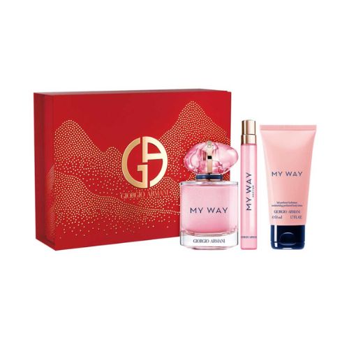 Giorgio Armani - My Way Nectar 3PCS EDP For Women 90ML + BL 50ML + Mini 10ML