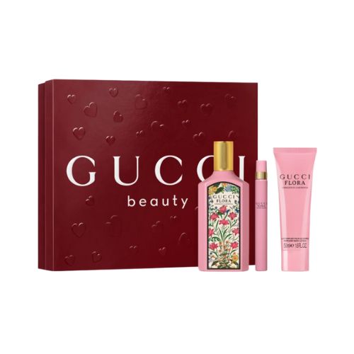 Gucci - Flora Gorgeous Gardenia 3PCS EDP For Women 100ML + BL 50ML + Mini 10ML