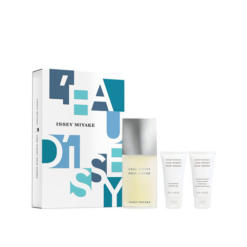 Issey Miyake - L'eau D'issey 3PSC EDT For Men 125ML + SG 50ML + ASB 50ML