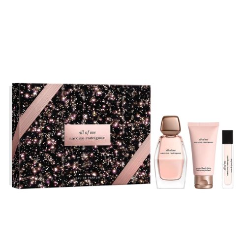 Narciso Rodriguez - All Of Me 3PCS EDP For Women 90ML + BL 50ML + Mini 10ML