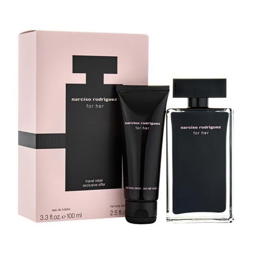 Narciso Rodriguez - For Her 2PCS EDT For Women 100ML+ Body Lotion 75ML