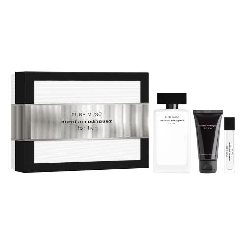 Narciso Rodriguez - Pure Musc 3PCS EDP For Women 100ML + Mini 10ML + BL 50ML