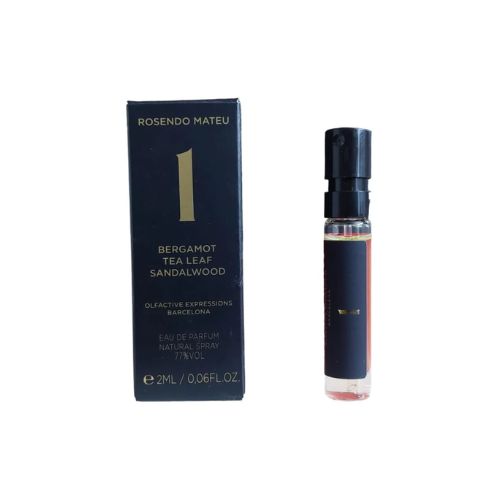 Samples - Rosendo Mateu - No 1 Bergamot Tea Leaf Sandalwood EDP Unisex 2ML