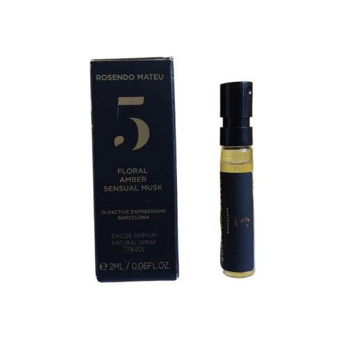 Samples - Rosendo Mateu - No 5 Floral Amber Sensual Musk EDP Unisex 2ML