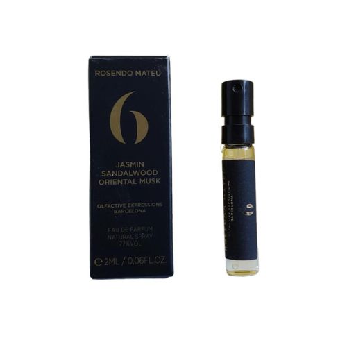 Samples - Rosendo Mateu - No 6 Jasmin Sandalwood Oriental Musk EDP Unisex 2ML