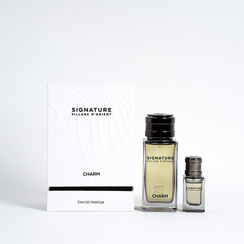Signature - Charm 3PCS EDP Unisex 100ML + Mini 15ML + Funnel
