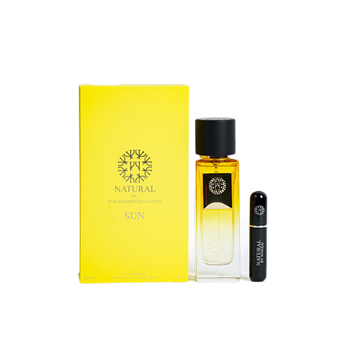 The Woods Collection - Natural Sun 2PCS EDP Unisex 100ML + Refill Bottle 5ML
