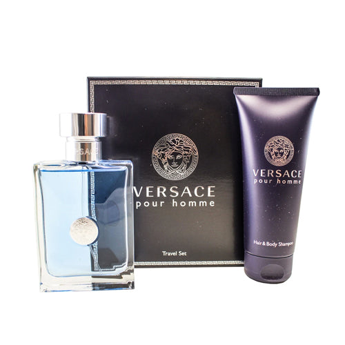 Versace - Pour Homme 2PCS EDT For Men 100ML + Body Lotion 100ML
